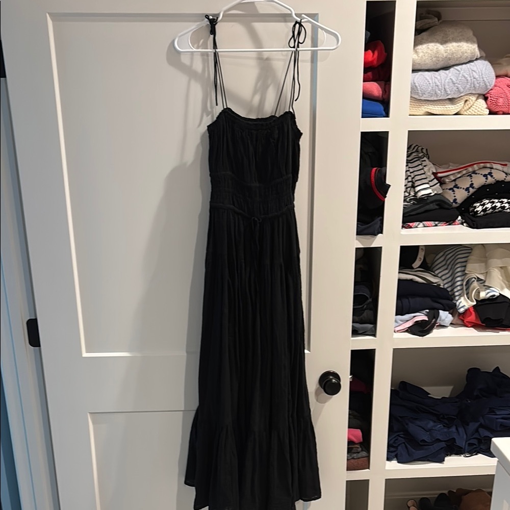 J. Crew Black Maxi Dress